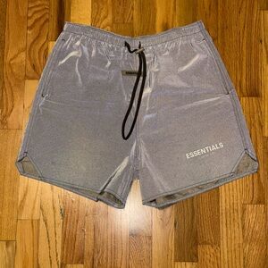Fear of God Essentials ‘Reflective’ Men's Volley Shorts [USED]